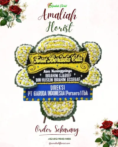Papan Bunga Duka di Yamansari