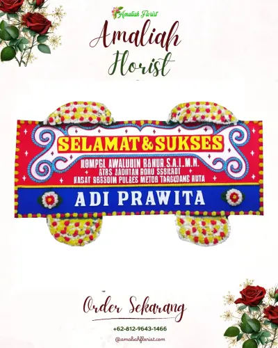 Karangan Bunga Ucapan Selamat di Yamansari